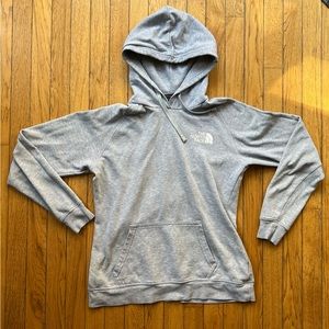 The North Face Women’s Hooded Sweatshirt (Hoodie) - Light Gray, size Medium